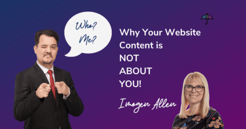 Why your website not about you